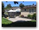 Backyard, facing house