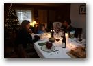 Sitting down for dinner